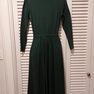 Land's End Green Dress